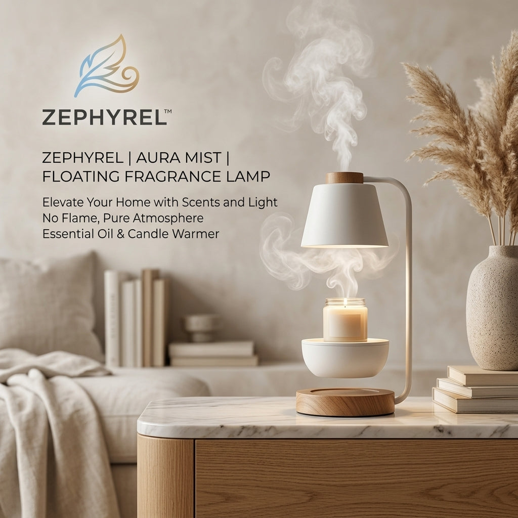 Zephyrel™ Stratus Candle Warmer Lamp