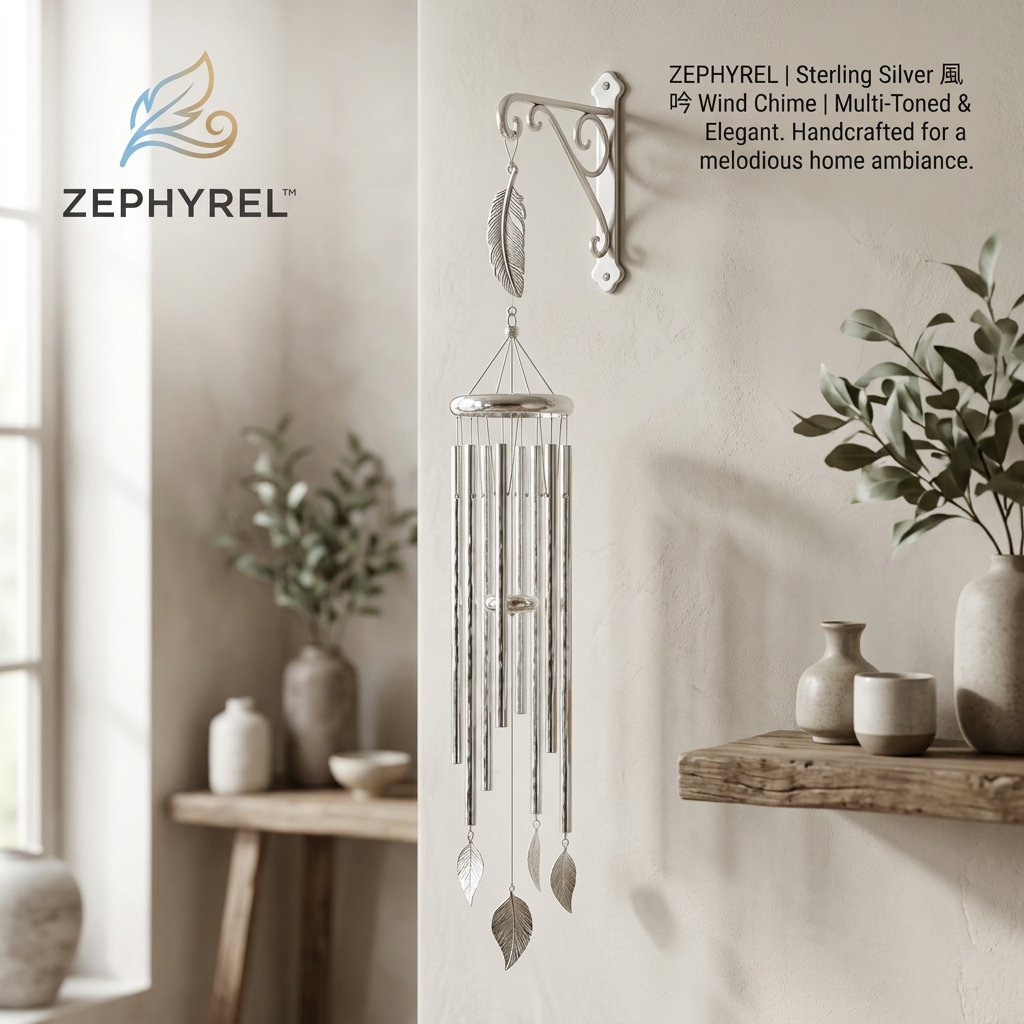 Zephyrel™ Resonant Wall Wind Chime