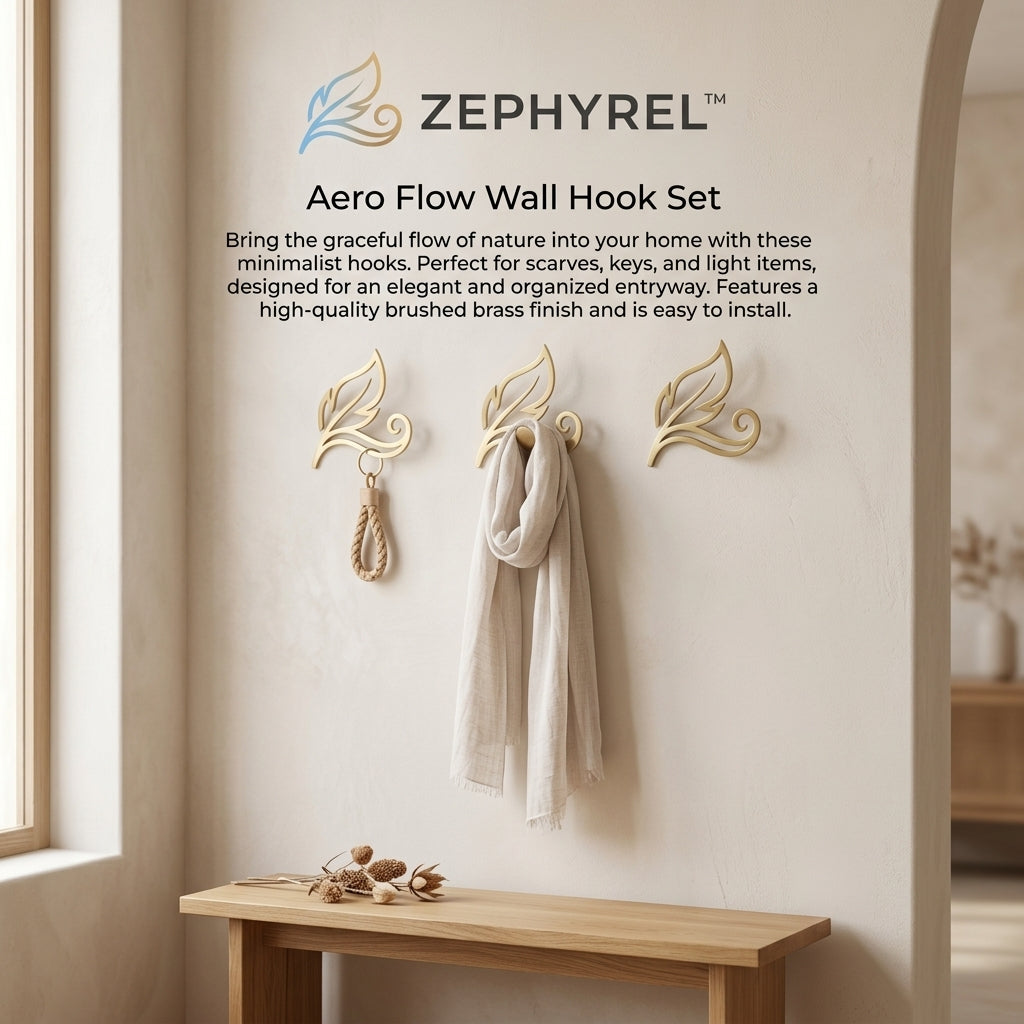 Zephyrel™ Airfoil Wall Hooks